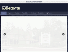 Tablet Screenshot of madanicenter.org